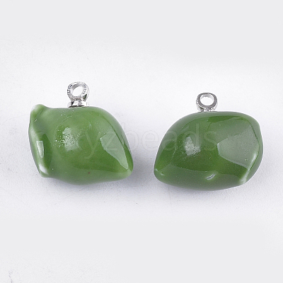 Handmade Porcelain Charms PORC-T002-99-1