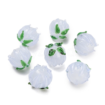 Handmade Lampwork Beads LAMP-F041-02-A08-1
