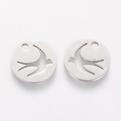 Non-Tarnish 201 Stainless Steel Charms STAS-Q201-T189-1
