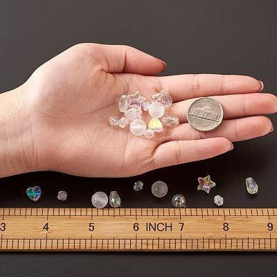 Transparent Acrylic Beads TACR-TA0001-11-1