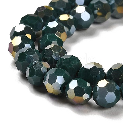 Opaque Glass Beads Stands EGLA-A035-P8mm-B23-1