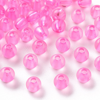 Transparent Acrylic Beads MACR-S370-A6mm-708-1