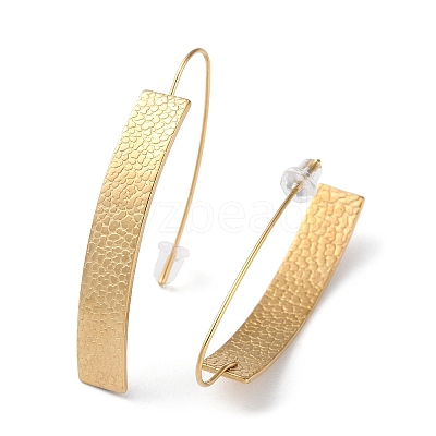 Ion Plating(IP) 304 Stainless Steel Dangle Earrings for Women EJEW-D085-01G-04-1