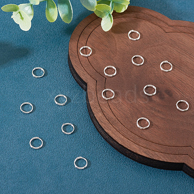 925 Sterling Silver Split Jump Rings STER-TA0001-48B-1