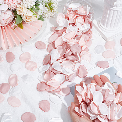 300Pcs Polyester Artificial Rose Flower Petals FIND-CN0002-43A-1