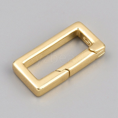 4Pcs Brass Spring Gate Rings FIND-BBC0005-03G-1