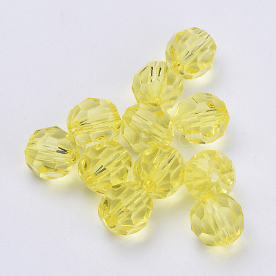 Transparent Acrylic Beads LS-TACR-Q257-10mm-V21-1