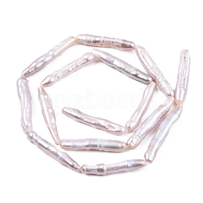 Natural Baroque Pearl Keshi Pearl Beads Strands PEAR-N021-15-1