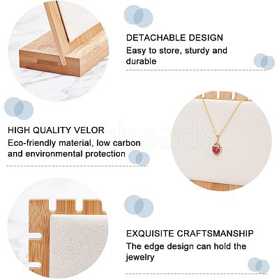 Bamboo Necklace Display Stands CON-NB0002-08-1