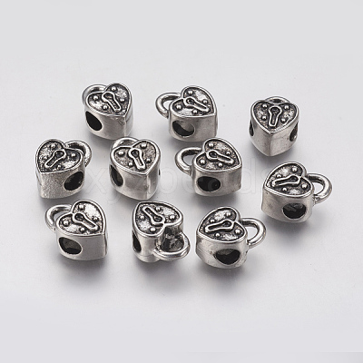 Ion Plating(IP) 304 Stainless Steel European Beads STAS-J022-032AS-1