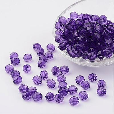Transparent Acrylic Beads DB8mmC-40-1