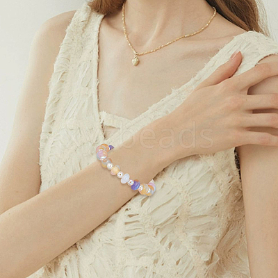 108Pcs 9 Colors Opaque Resin Beads FIND-PA0001-75-1