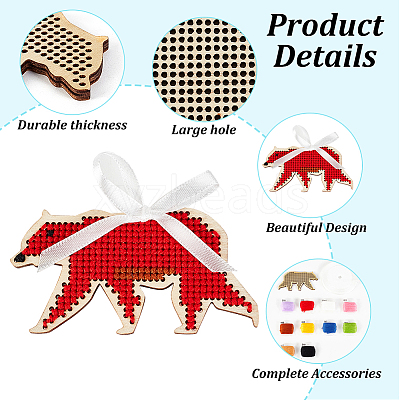 DIY Cross-Stitch Kits DIY-OC0010-97C-1