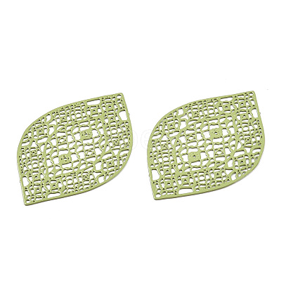 430 Stainless Steel Filigree Pendants LS-STAS-S108-12C-1