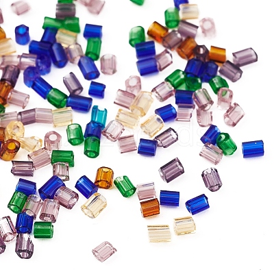 DIY Transparen Tube Glass Beads Bracelet Making Kit DIY-YW0004-36B-1