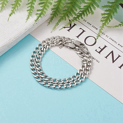 Tarnish Resistant Couple Bracelets Sets BJEW-JB05789-1