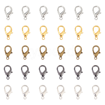 Zinc Alloy Lobster Claw Clasps PALLOY-CA0001-64-RS-1
