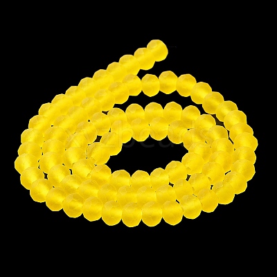 Transparent Glass Beads Strands EGLA-A034-T10mm-MD17-1