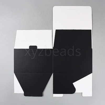 Foldable Cardboard Gift Storage Boxes CON-WH0099-68-1
