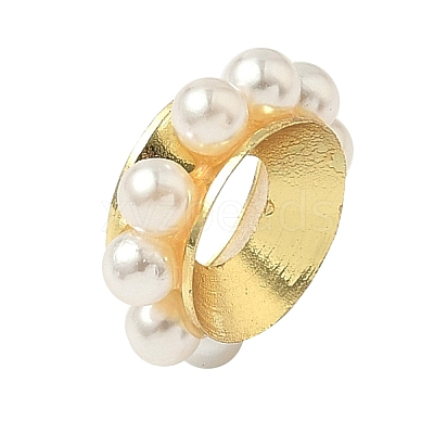 Brass European Beads X-KK-K293-49G-01-1