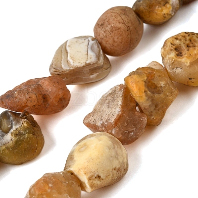 Natural Botswana Agate Beads Strands G-S386-C10-1