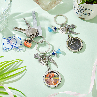 Alloy Pendants Keychain KEYC-CA0001-20-1