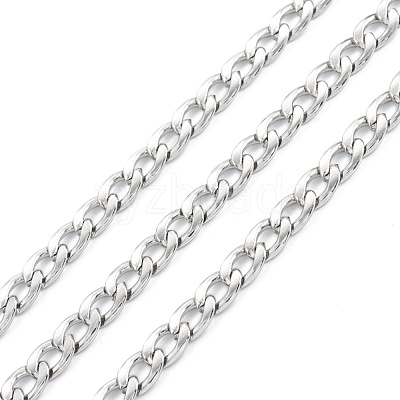 Tarnish Resistant 304 Stainless Steel Twisted Chains CHS-O011-01P-1