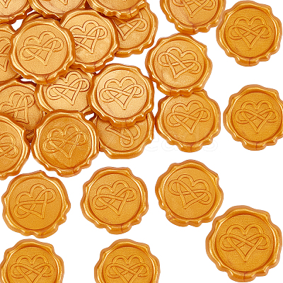 Adhesive Wax Seal Stickers DIY-WH0201-07C-1