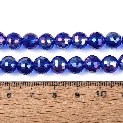 Transparent Glass Beads Strands GLAA-Q107-02A-15-1