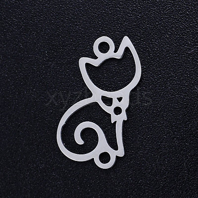 Tarnish Resistant 201 Stainless Steel Kitten Links connectors STAS-S105-JN402-1-1