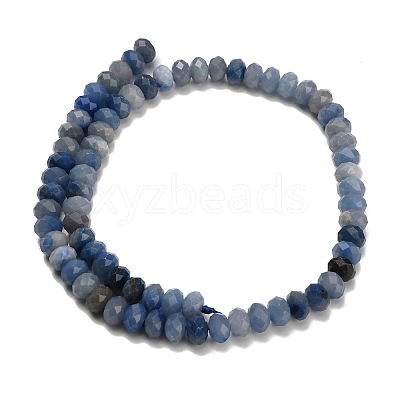 Natural Blue Aventurine Beads Strands G-Z111-A03-1