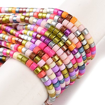 Handmade Lampwork Beads Strands X-LAMP-L078-008K-1