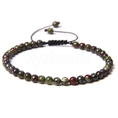 Adjustable Women's Dragon Blood Beaded Bracelet CN3407-37-1