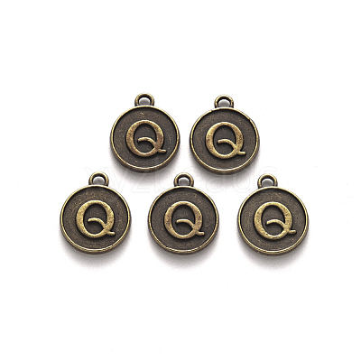 Alloy Pendant Cabochon Settings PALLOY-N156-01Q-AB-1