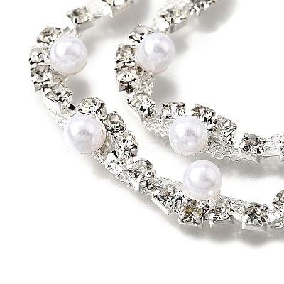Brass Crystal Rhinestone Cup Chains OCOR-XCP0002-75-1