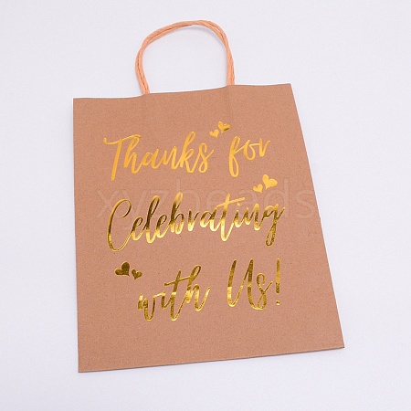 Kraft Paper Bags LS-ABAG-WH0025-01-1
