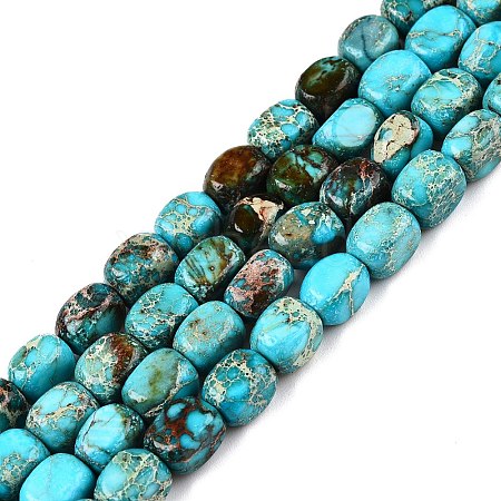 Natural Imperial Jasper Beads Strands G-N342-62C-1