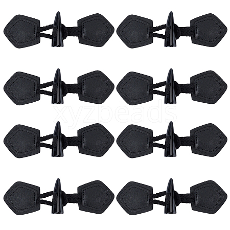 8Pcs Resin Buttons BUTT-CL0001-10-1