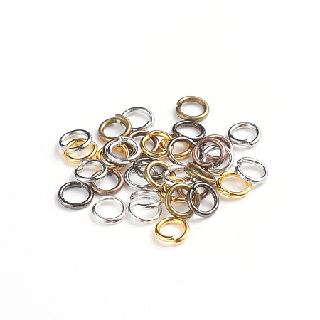 Brass Jump Rings KK-JQ0001-02-6mm-1