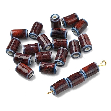 20Pcs Handmade Porcelain Beads PORC-YW0001-45I-1