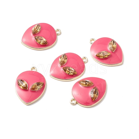 Alloy Enamel Pendants ENAM-B048-02C-1