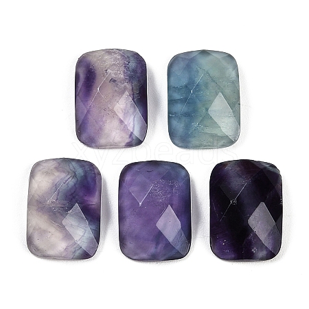 Natural Colorful Fluorite Cabochons G-I370-03-1