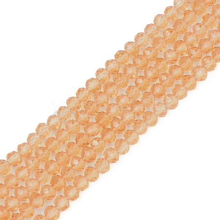 Glass Beads Strands EGLA-A034-T3mm-D23-1