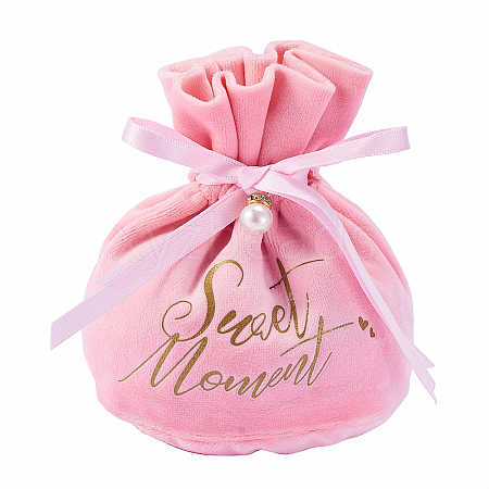 Velvet Jewelry Drawstring Gift Bags ABAG-CJC0003-03A-1