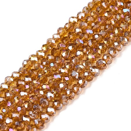 Electroplate Glass Beads Strands LS-EGLA-A044-T1mm-B04-1