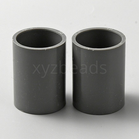 PVC Plastic Water Pipe Straight Connectors FIND-WH0137-15B-01-1