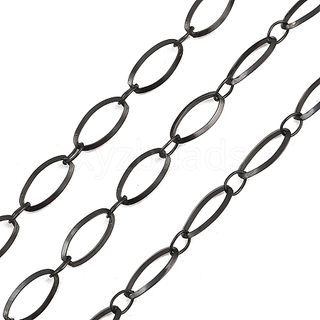 304 Stainless Steel Oval Link Chains CHS-P007-16EB-1