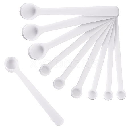30Pcs 3 Styles Plastic Spoons AJEW-TA0001-89-1