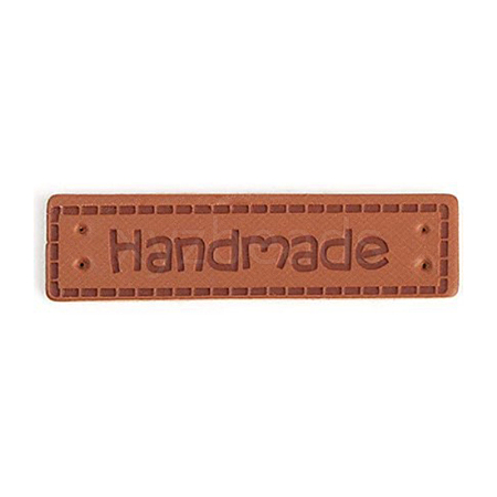 Imitation Leather Label Tags PURS-PW0001-478B-1