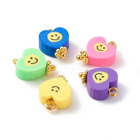 Handmade Polymer Clay Charms Pendant PALLOY-JF00789-1